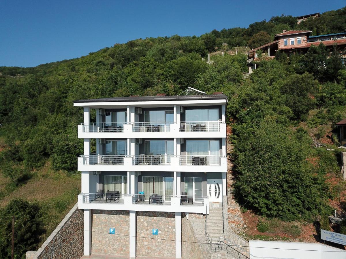 אוהריד Velestovo View Apartments מראה חיצוני תמונה