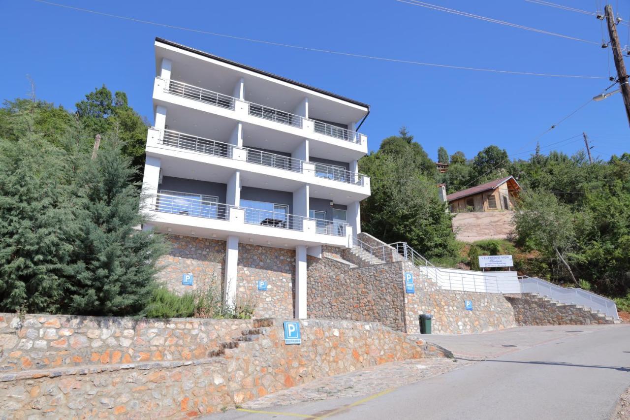 אוהריד Velestovo View Apartments מראה חיצוני תמונה